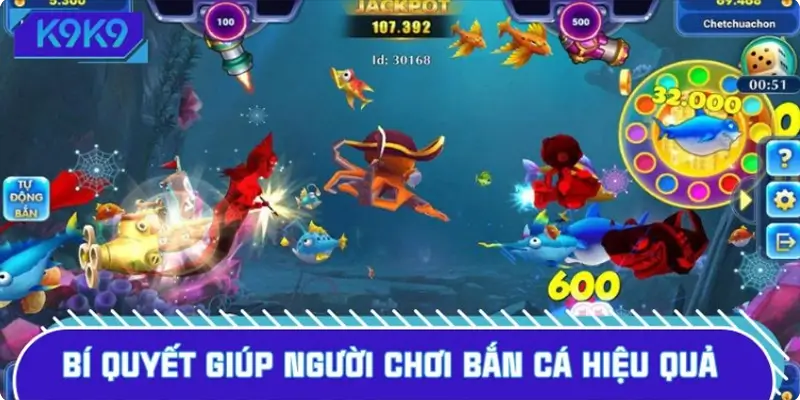 Bỏ túi mẹo rinh Jackpot khủng khi săn cá lớn, cá bé