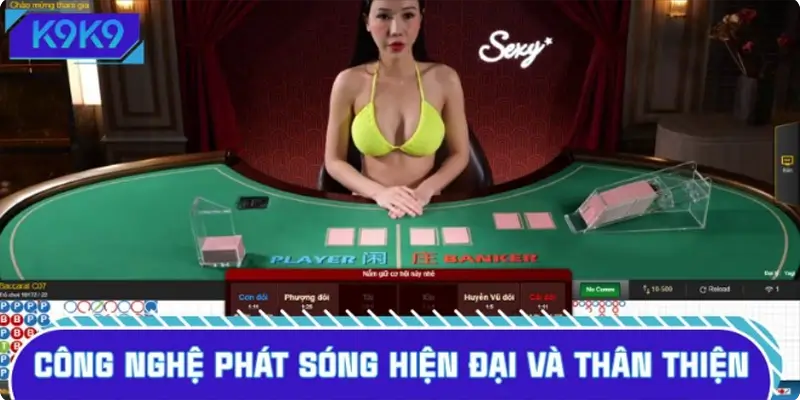 Công nghệ phát sóng hiện đại và thân thiện Công nghệ phát sóng hiện đại và thân thiện