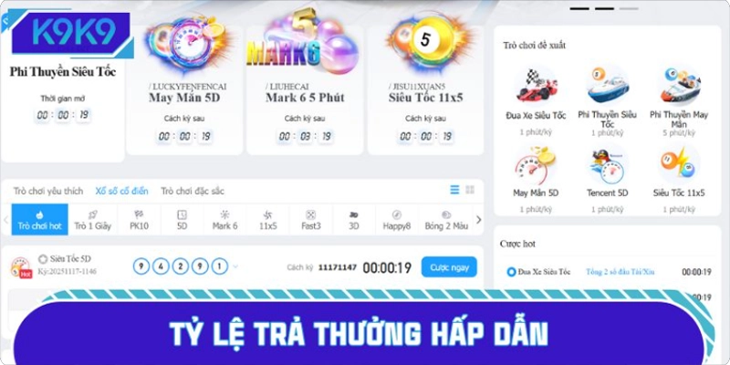 Tỷ lệ thưởng tại sảnh xổ số luôn được đánh giá cao Tỷ lệ thưởng tại sảnh xổ số luôn được đánh giá cao